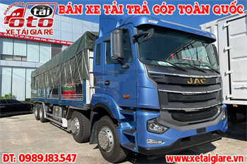 Xe Tải JAC A5 2022 4 Chân 17T9 Thùng Bạt Dài 9m7 | Xe Tải JAC 4 Chân 2022 Nhập Khẩu Nguyên Chiếc